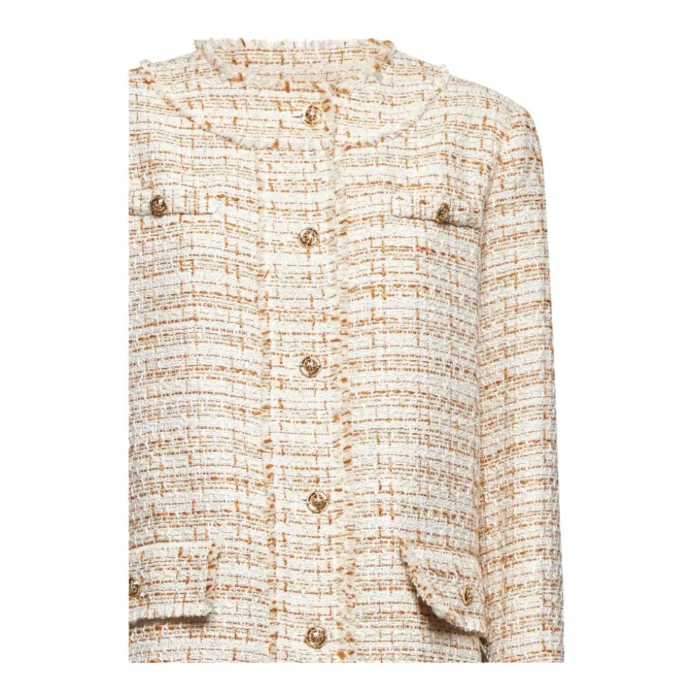Abrigo Recto de Tweed