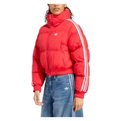 Adicolor Cropped Synthetic Down Puffer Jacket
