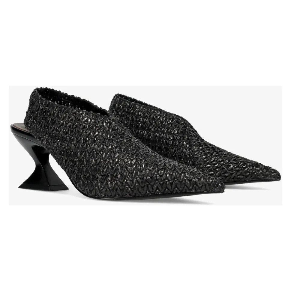 AJ651 Zapato de Salón de Rafia