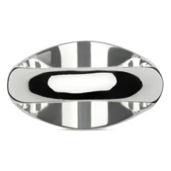 Anillo Chevalier con placa ovalada Gucci