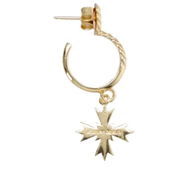 Aro de Oro con Cruz Crest