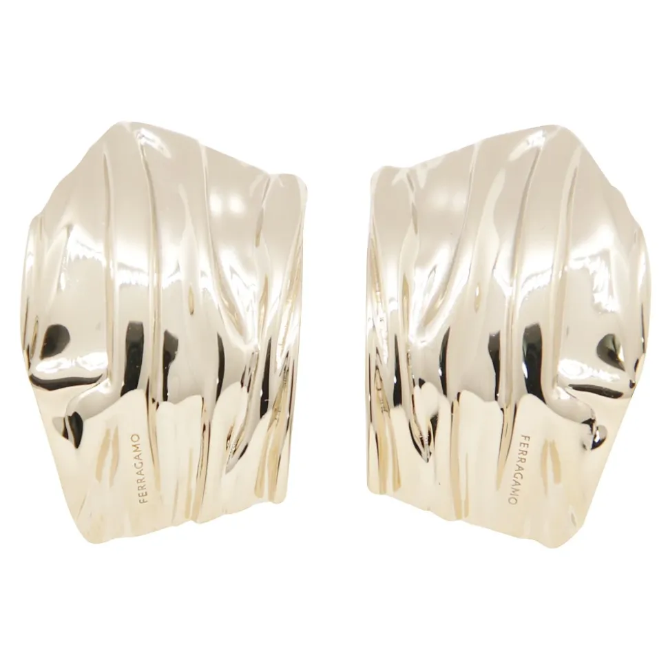 Asymmetric Draped Earrings