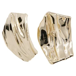 Asymmetric Draped Earrings