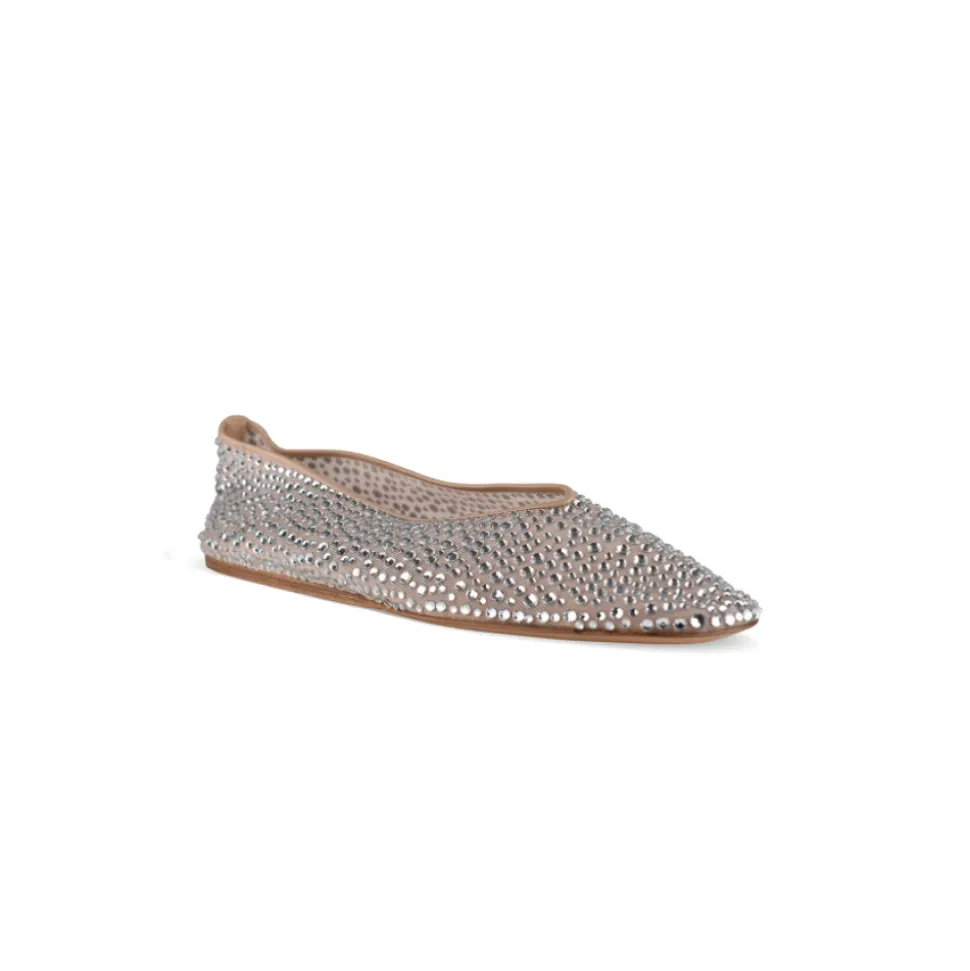 Bailarina Mesh Crystal Mary Jane