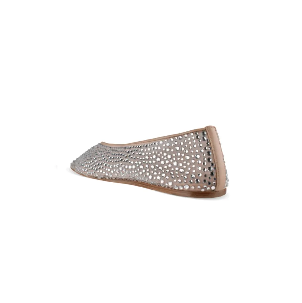Bailarina Mesh Crystal Mary Jane