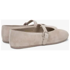 Bailarinas Beige Claro con Hebilla