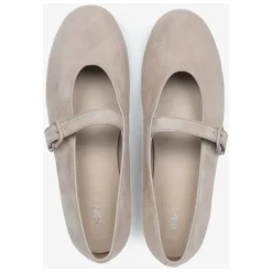 Bailarinas Beige Claro con Hebilla