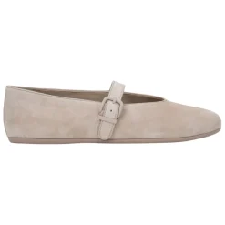 Bailarinas Beige Claro con Hebilla