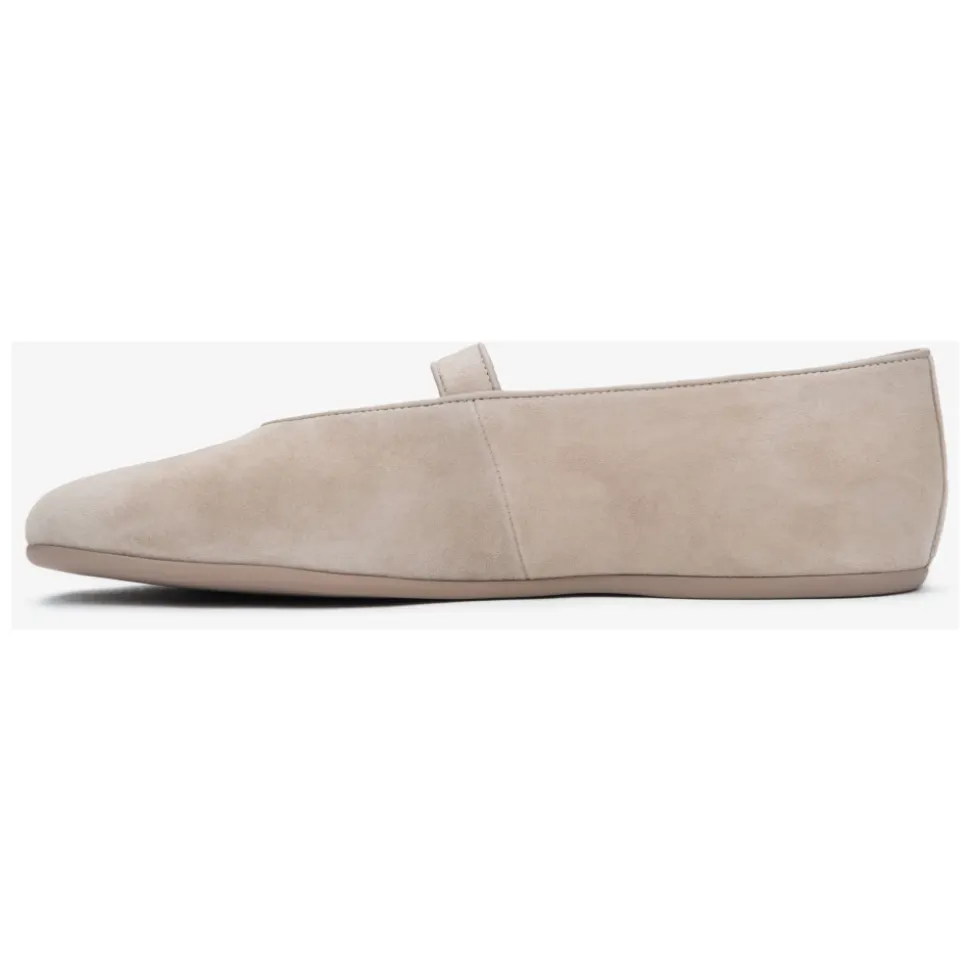 Bailarinas Beige Claro con Hebilla