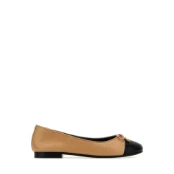 Bailarinas de Cuero Napa Beige
