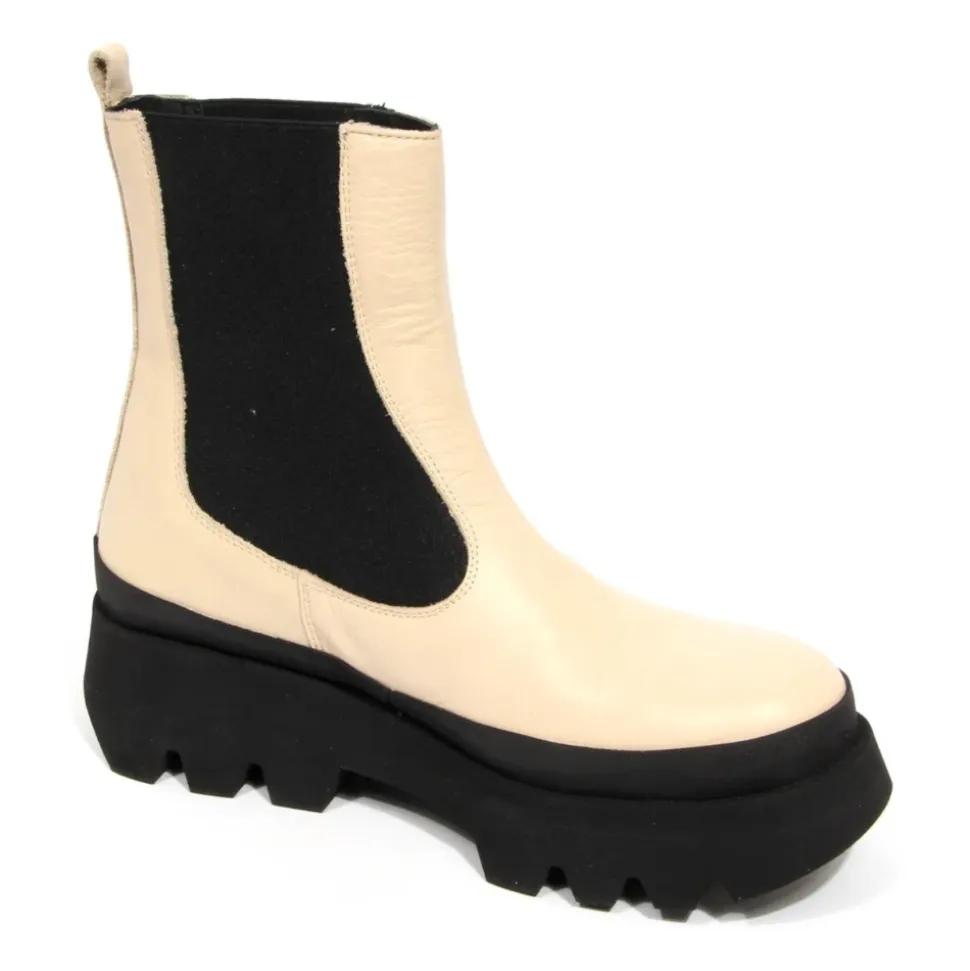 Beatles Bianca Ivory Botas