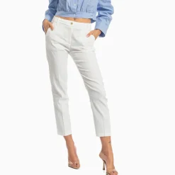 Bello Pantalone Lino Stretch