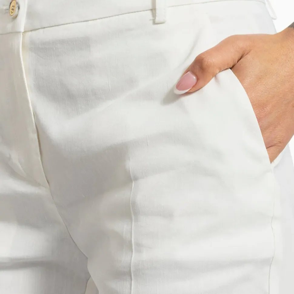 Bello Pantalone Lino Stretch