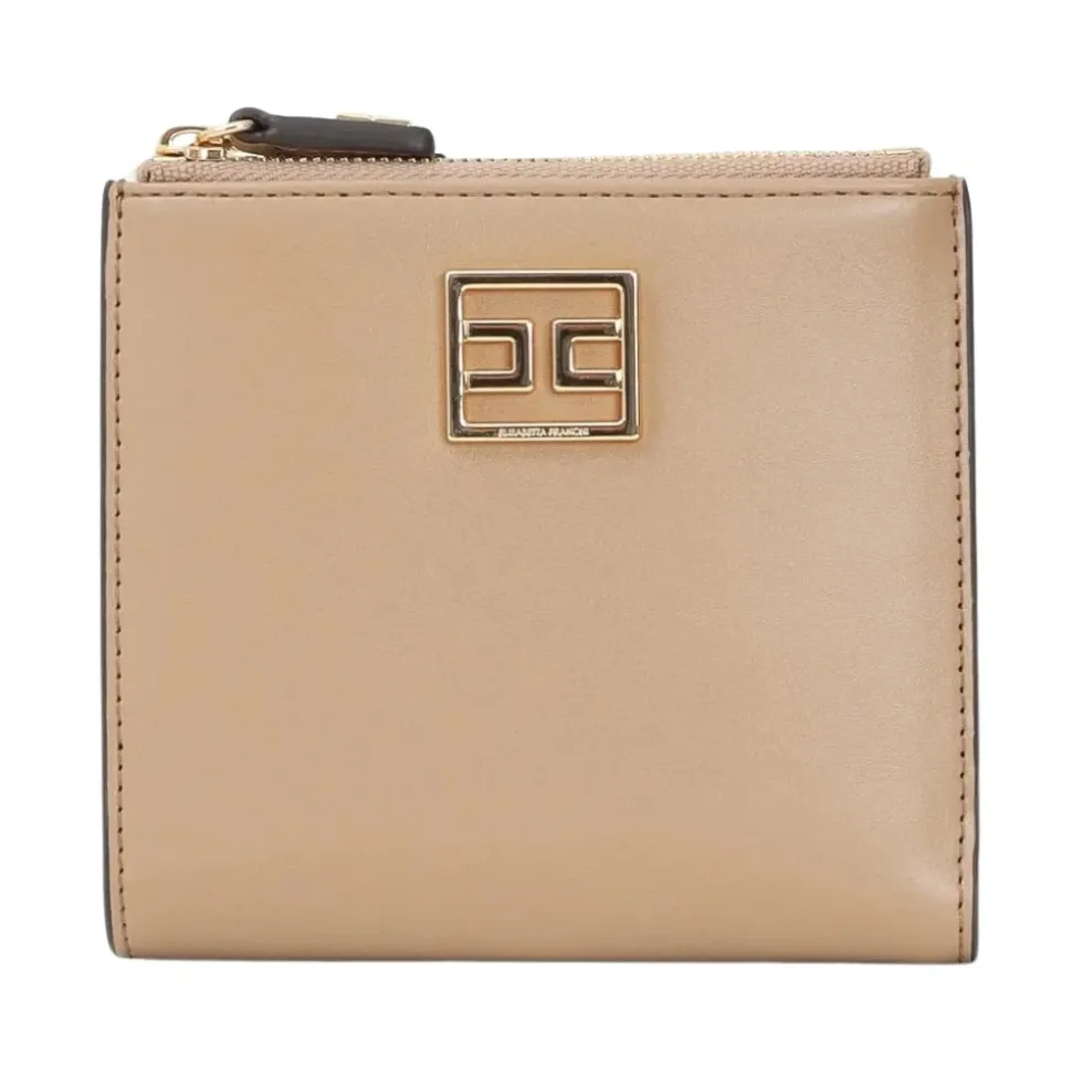 Billetera Bifold con Cierre de Cremallera