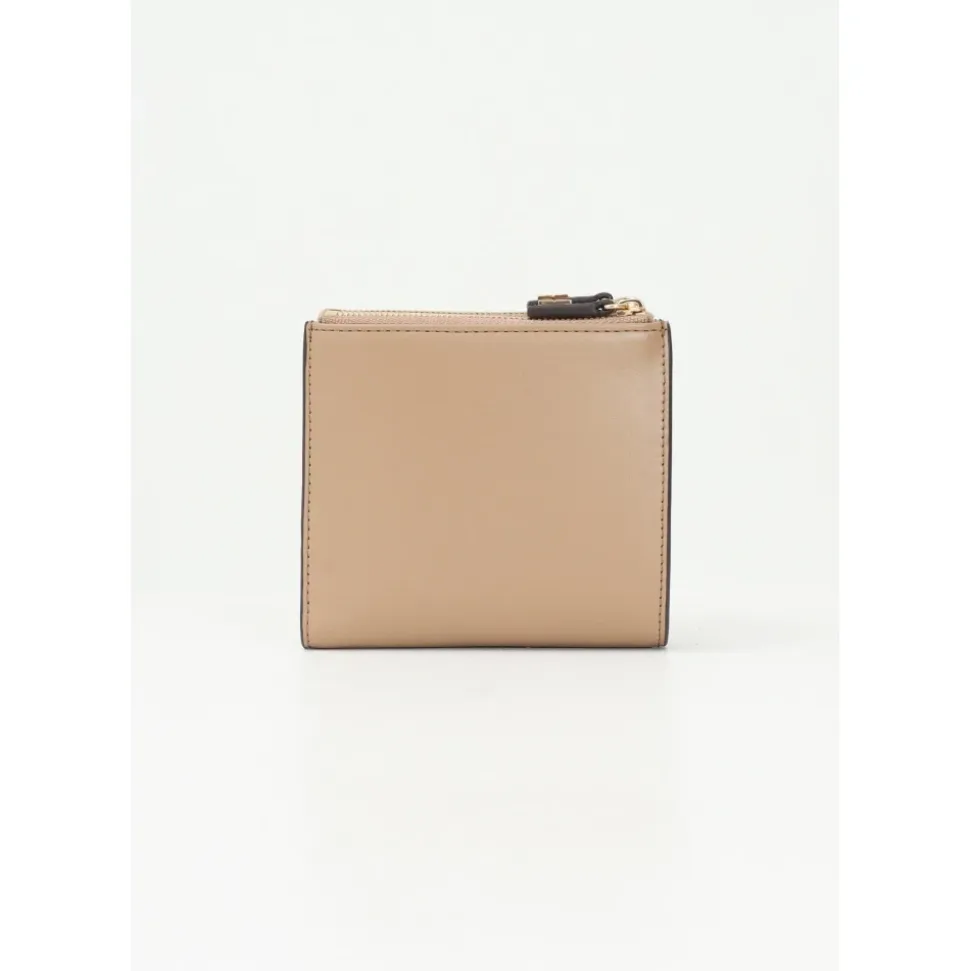 Billetera Bifold con Cierre de Cremallera