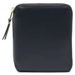 Billetera Navy Leather Line