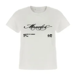 Blanco Camisetas y Polos de Seda y Nailon