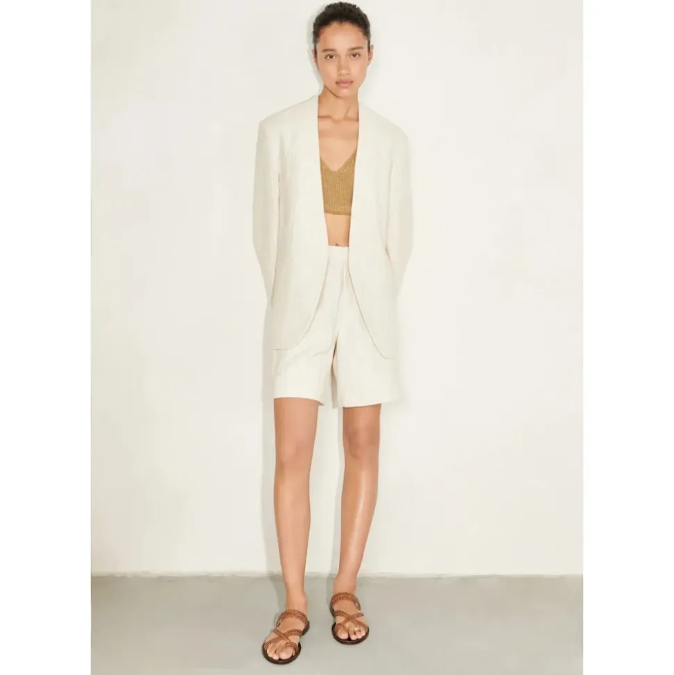 Blazer Blanco Elegante