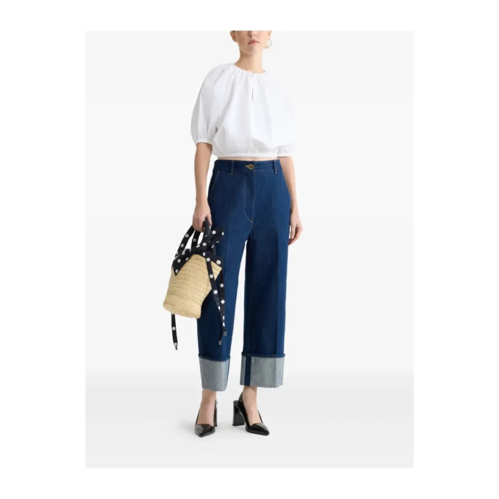 Blusa de algodón