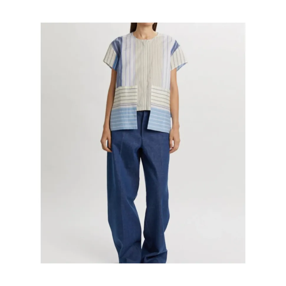 Blusa de manga corta