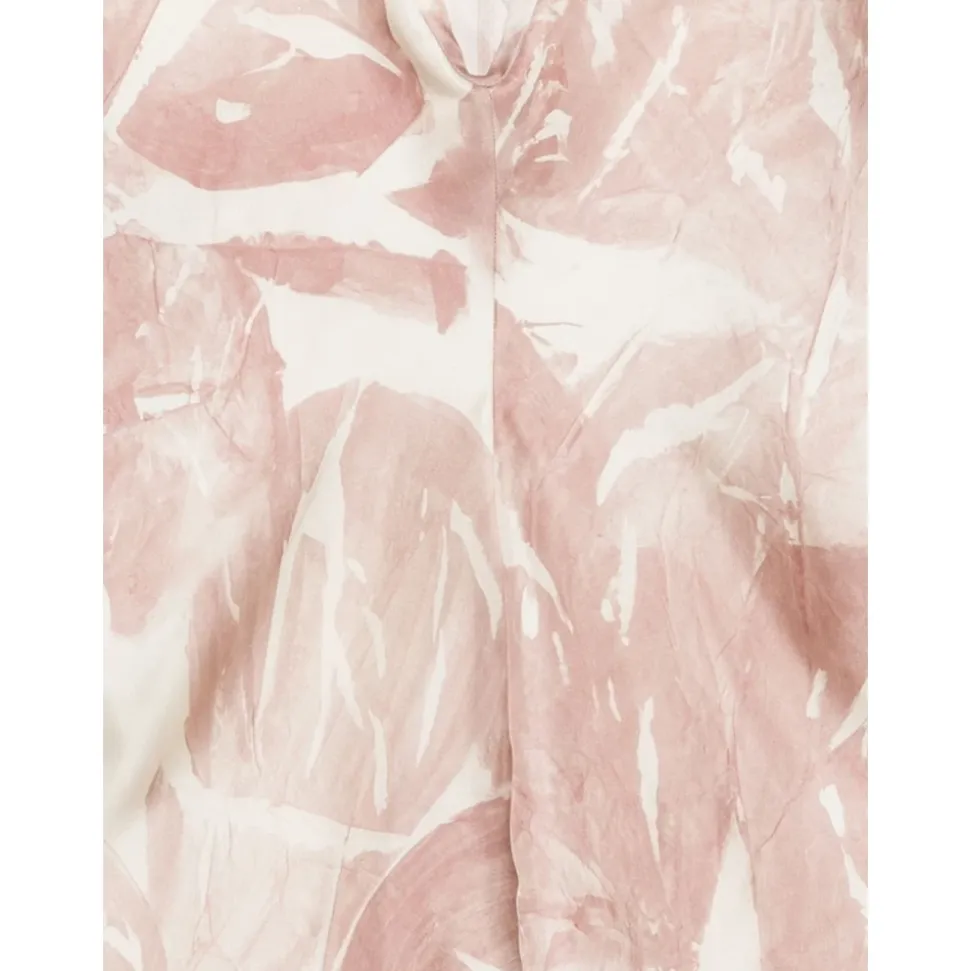Blusa de Manga Corta con Cuello en V