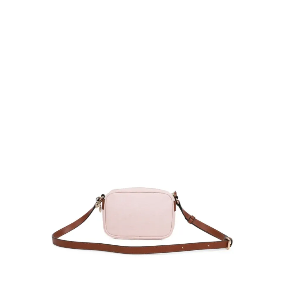 Bolso bandolera con logo bordado