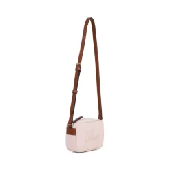 Bolso bandolera con logo bordado
