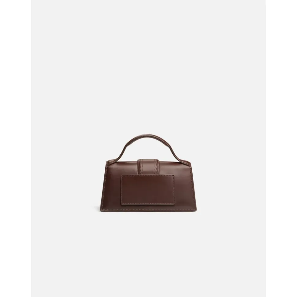 Bolso de Cuero Marrón Le Bambino