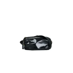 Bolso de mano de piel lisa brillante