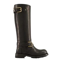 Botas Biker de Piel de Becerro