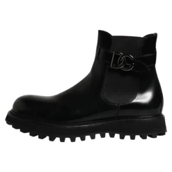 Botas Chelsea con cinturón y logo