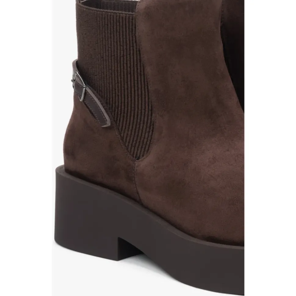 Botas Chelsea con suela gruesa