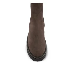 Botas Chelsea de cuero con adornos