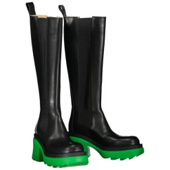 Botas Chelsea de Cuero con Suela Lug