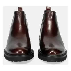Botas Chelsea de Cuero Marrón