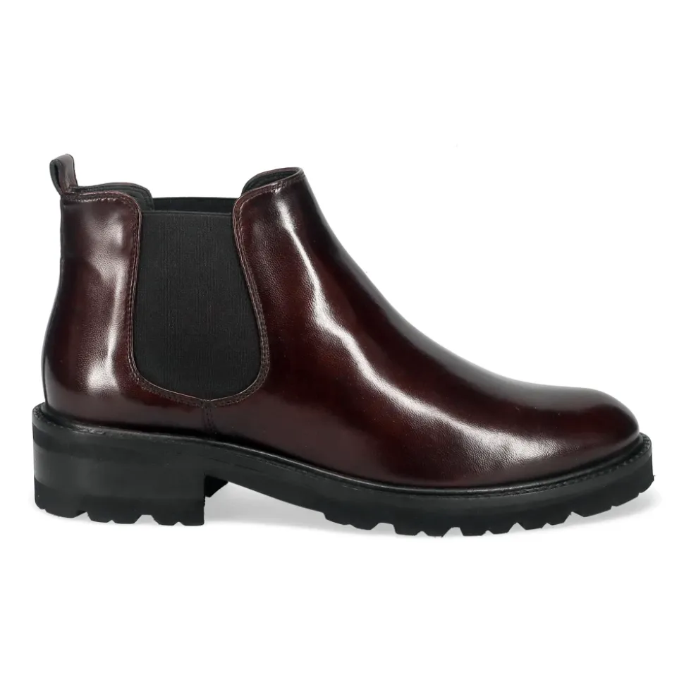 Botas Chelsea de Cuero Marrón