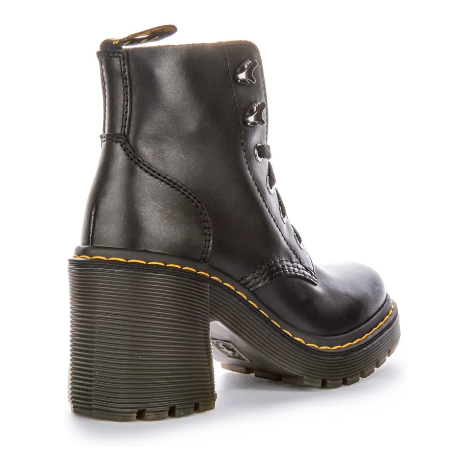 Botas de cuero con cordones