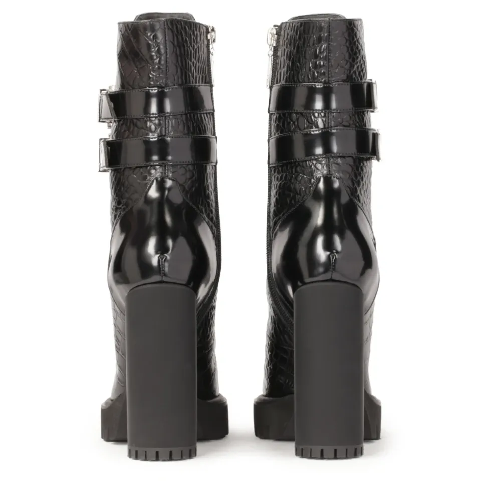 Botas de tacón alto con caña alta.Este producto tallaje pequeño.