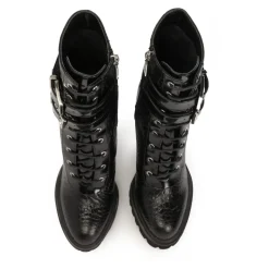 Botas de tacón alto con caña alta.Este producto tallaje pequeño.