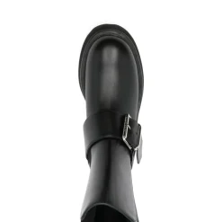 Botas Negras de Seda y Nailon
