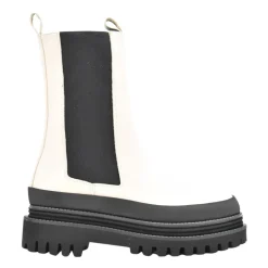 Botines Chelsea Blancos
