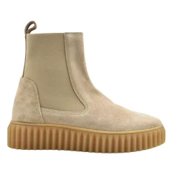 Botines Chelsea Marrón con Cordones