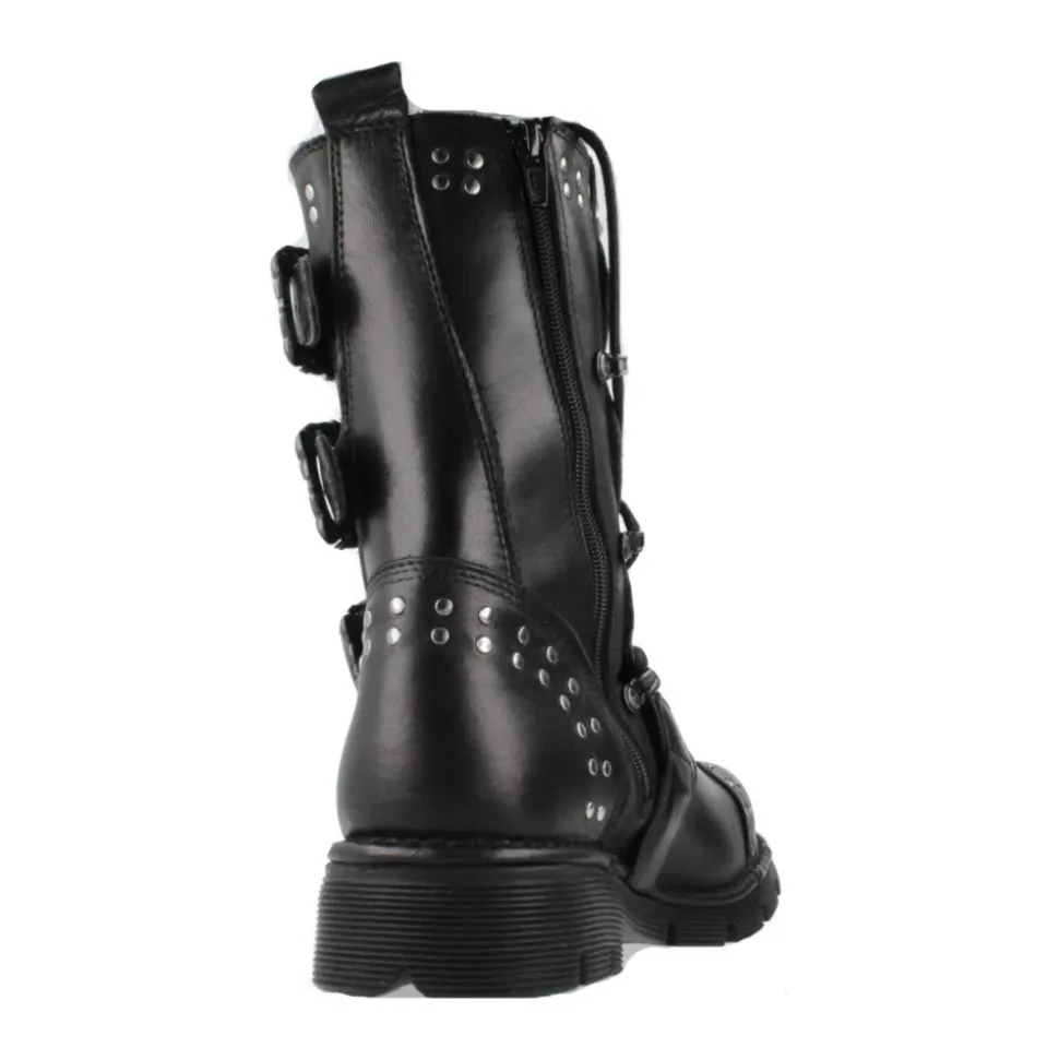 Botines con cordones cómodos