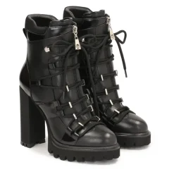 Botines Vanguardistas con Cordones Decorativos.Este producto tallaje pequeño.