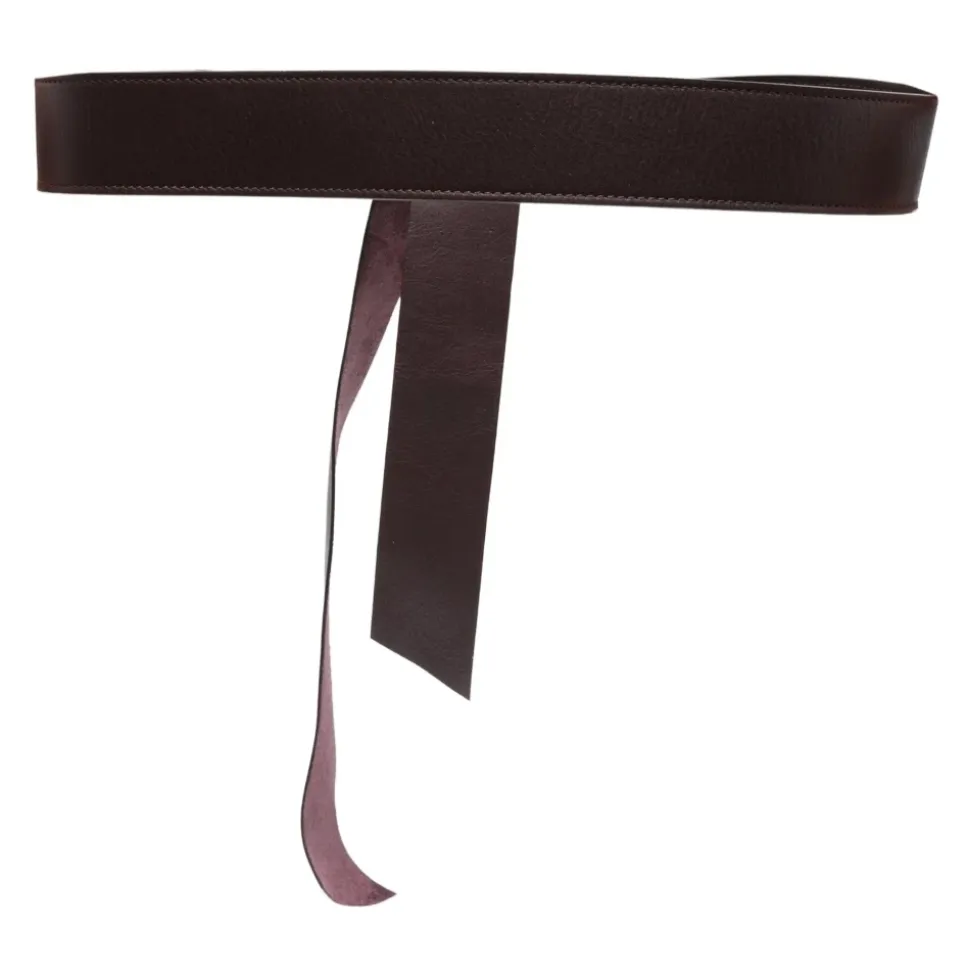 Bow Leather Belt