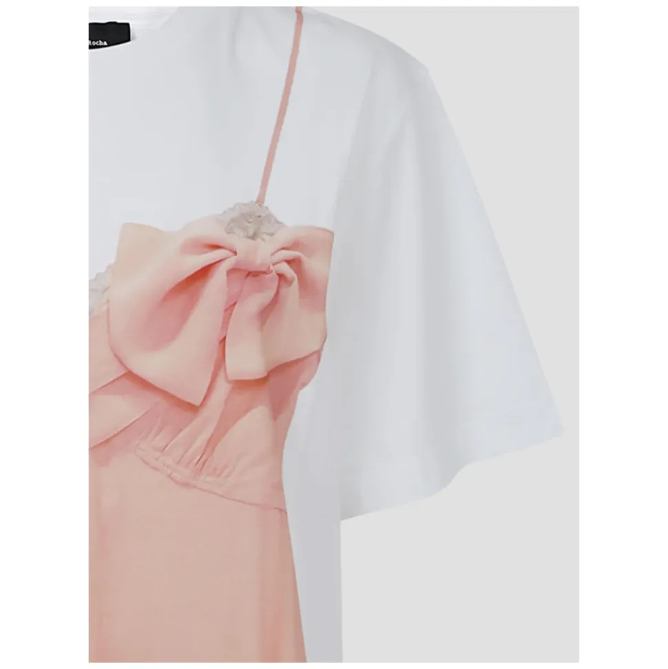 Bow Sash Trompe l'Oeil T-Shirt