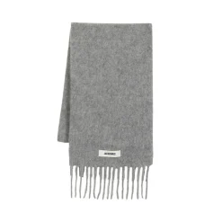 Bufanda de Lana Gris - Estilo Carro
