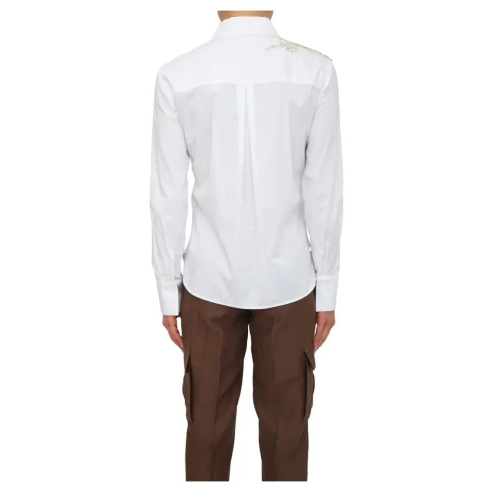 Camicia Reg Pop Str c/Patch