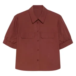 Camisa Corta de Popelina