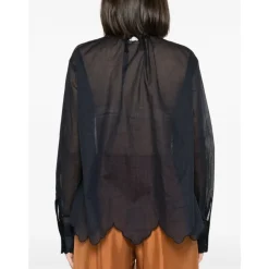 Camisa de algodón bordada